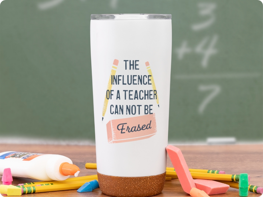 Premium Drinkware with Your School Logo