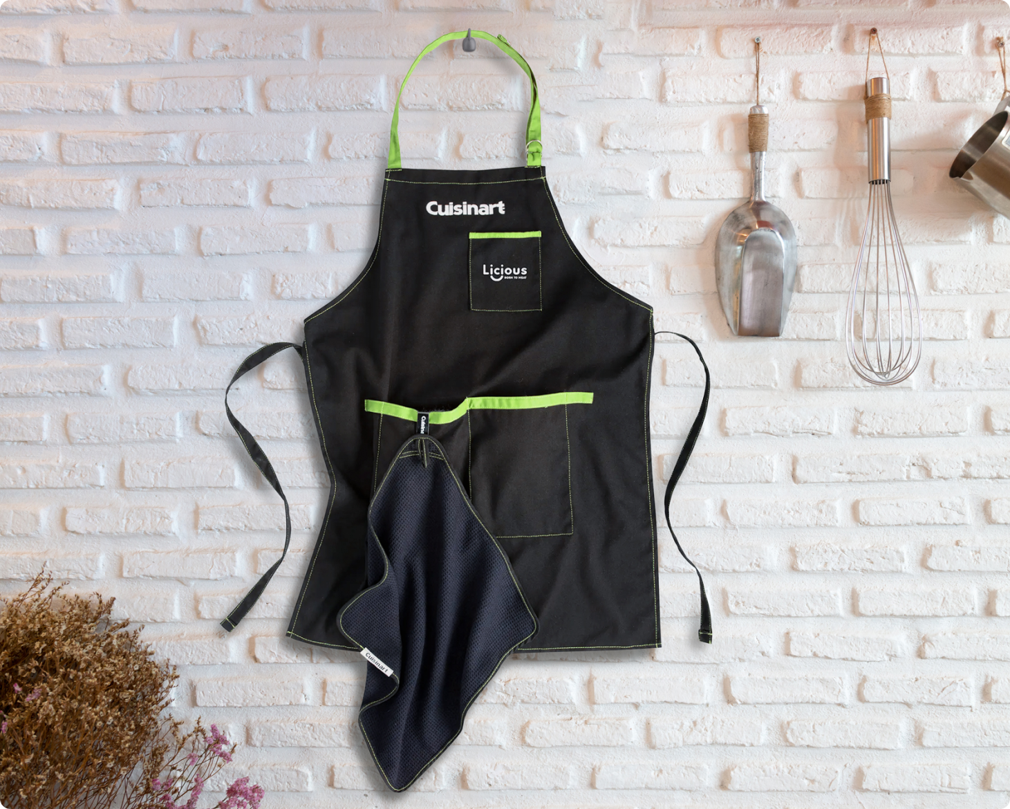 Cuisinart® BBQ Grill Chef Apron & Towel Set