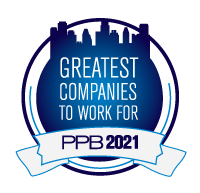 2021 PPB Greatest Companies to Work for Logo