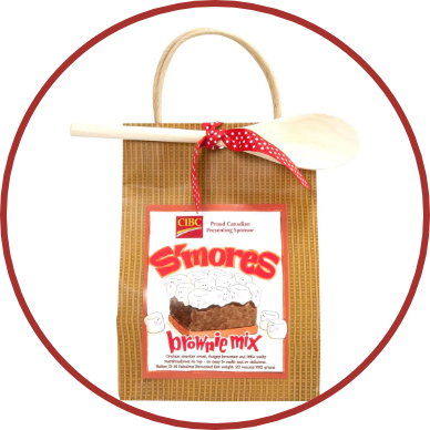 Promotional Bag of S’mores Brownie Mix