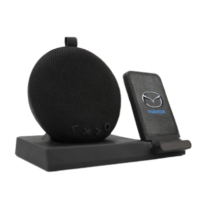 Aircharge Beethoven Desktop Bluetooth® Speaker and Wireless Charging Station