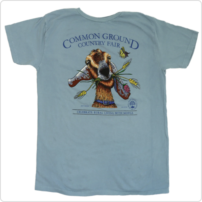 2015 Common Ground County Fair – Adult Regular Short Sleeved T-Shirt – MOFGA's Online Country Store