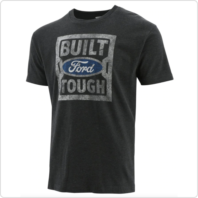 Built Ford Tough Distressed Logo Tee – Official Ford® Merchandise