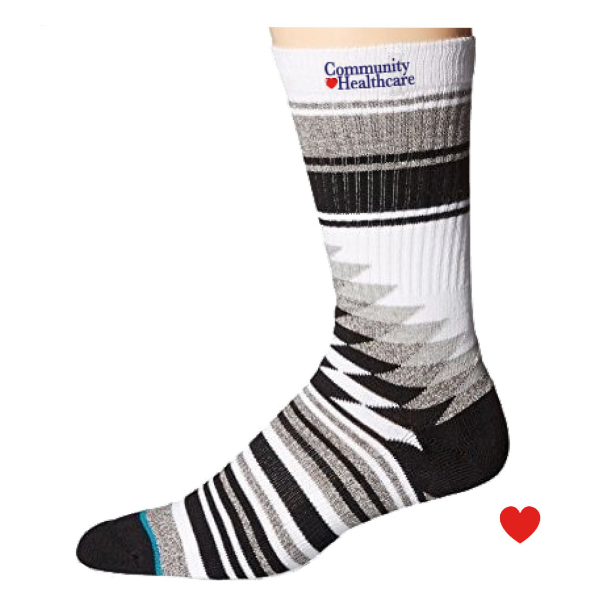 Jacquard Athletic Sock