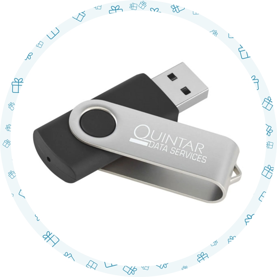 8. Back up Your Booth’s Attendees with Personalized USB Drives