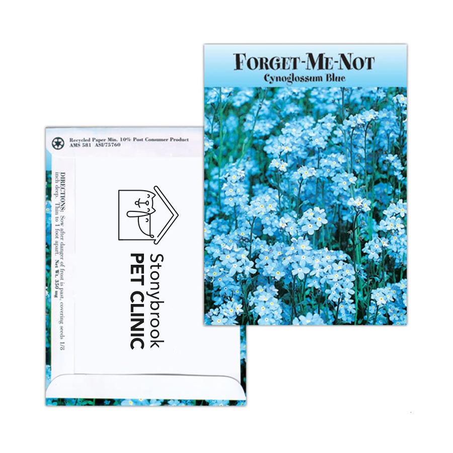 Standard Series Seed Packet- Forget-Me-Not Blue