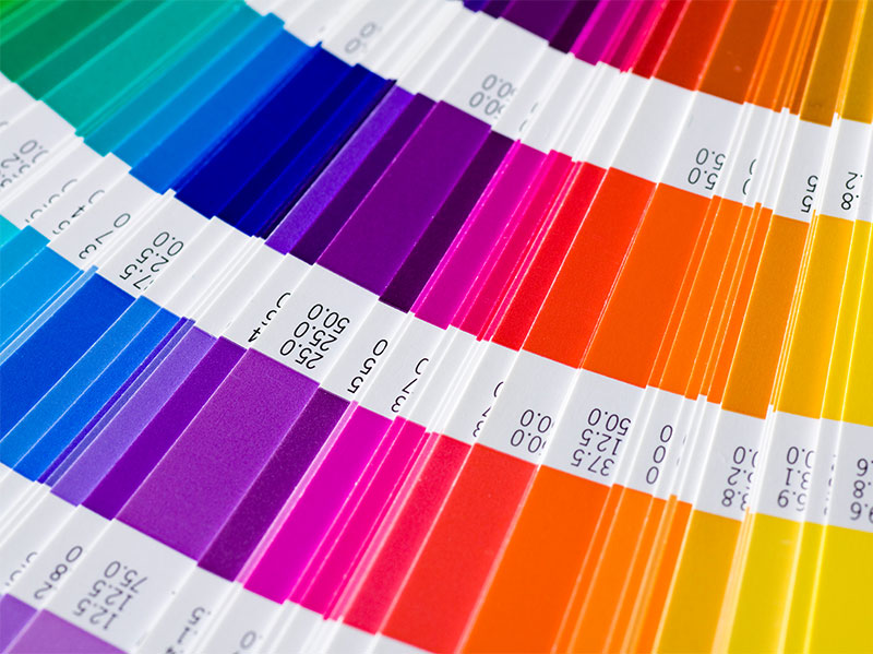 pantone color book