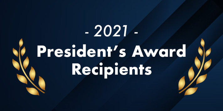 Presidents Award Recipients