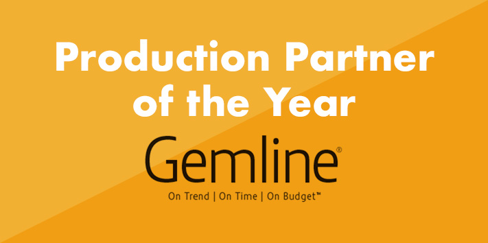 Production Partner of the Year for 2020 is Gemline