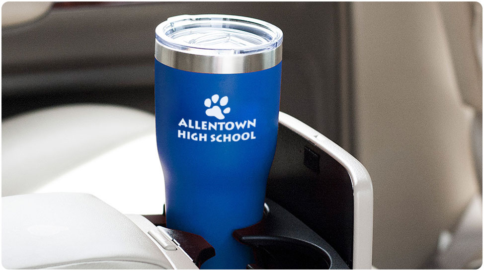 custom travel mug for coach gift